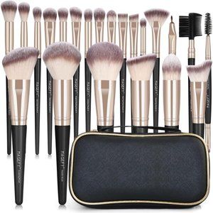 Makeup Brushes with Case, Professional Makeup Brush Set
